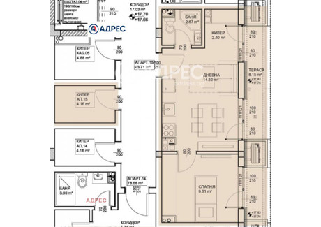 Mieszkanie na sprzedaż - Левски /Levski Варна/varna, Bułgaria, 60 m², 108 185 USD (448 969 PLN), NET-98514744