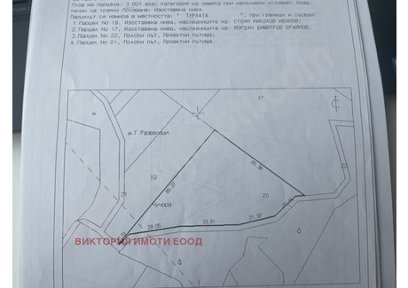 Działka na sprzedaż - с. Шилковци/s. Shilkovci Велико Търново/veliko-Tarnovo, Bułgaria, 3000 m², 2287 USD (9491 PLN), NET-92776441