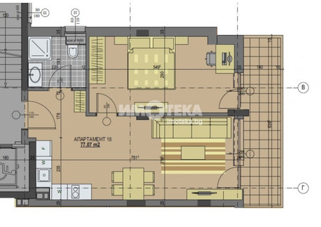 Mieszkanie na sprzedaż - Банишора/Banishora София/sofia, Bułgaria, 67 m², 197 508 USD (809 782 PLN), NET-100185151