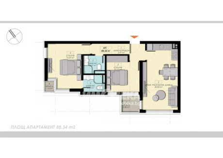 Mieszkanie na sprzedaż - Люлин /Liulin София/sofia, Bułgaria, 89 m², 149 770 USD (612 559 PLN), NET-101611487