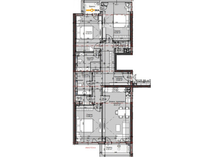 Mieszkanie na sprzedaż - Младост /Mladost София/sofia, Bułgaria, 141 m², 293 909 USD (1 128 610 PLN), NET-97723255