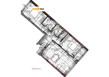 Mieszkanie na sprzedaż - Младост /Mladost София/sofia, Bułgaria, 100 m², 215 203 USD (893 093 PLN), NET-97723378