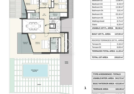 Dom na sprzedaż - Alicante, Hiszpania, 344 m², 1 412 963 USD (5 779 017 PLN), NET-95595826