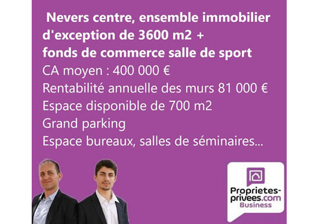 Komercyjne na sprzedaż - Nevers, Francja, 3600 m², 1 435 733 USD (5 513 217 PLN), NET-101005811