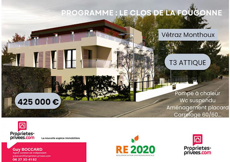 Mieszkanie na sprzedaż - Vétraz-Monthoux, Francja, 75,81 m², 439 339 USD (1 801 289 PLN), NET-102862813