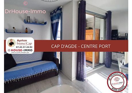 Mieszkanie na sprzedaż - Cap D Agde, Francja, 32,02 m², 188 232 USD (769 870 PLN), NET-102026285