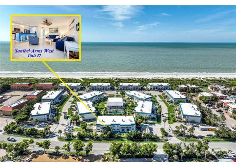 Mieszkanie na sprzedaż - 827 E Gulf Drive Sanibel, Usa, 89,84 m², 789 000 USD (3 029 760 PLN), NET-97953375