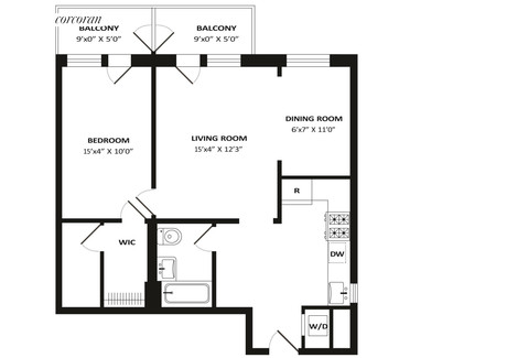 Mieszkanie na sprzedaż - Brooklyn, Usa, 86,31 m², 579 000 USD (2 373 900 PLN), NET-97414588