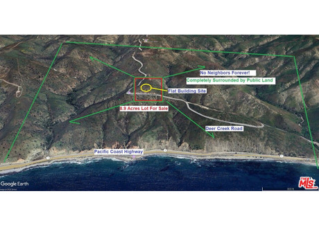 Działka na sprzedaż - 9700 Deer Creek Rd Malibu, Usa, 36 097,96 m², 3 500 000 USD (14 035 000 PLN), NET-100839037