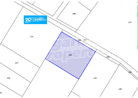 Działka na sprzedaż - с. Гурмазово/s. Gurmazovo София/sofia, Bułgaria, 927 m², 50 478 USD (210 996 PLN), NET-95342484